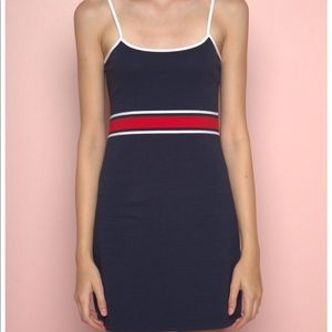 Brandy Melville red white and blue dress